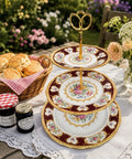 Royal Albert. Lady Hamilton. 3 Tier Cake Stand