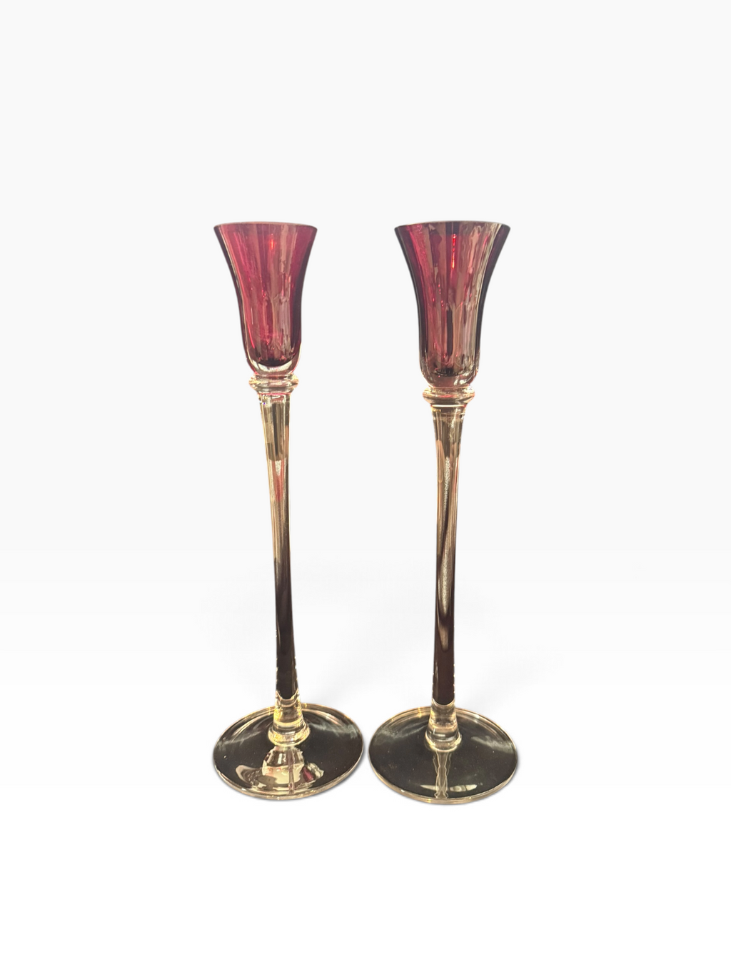 Tall Candlesticks. Matching Pair