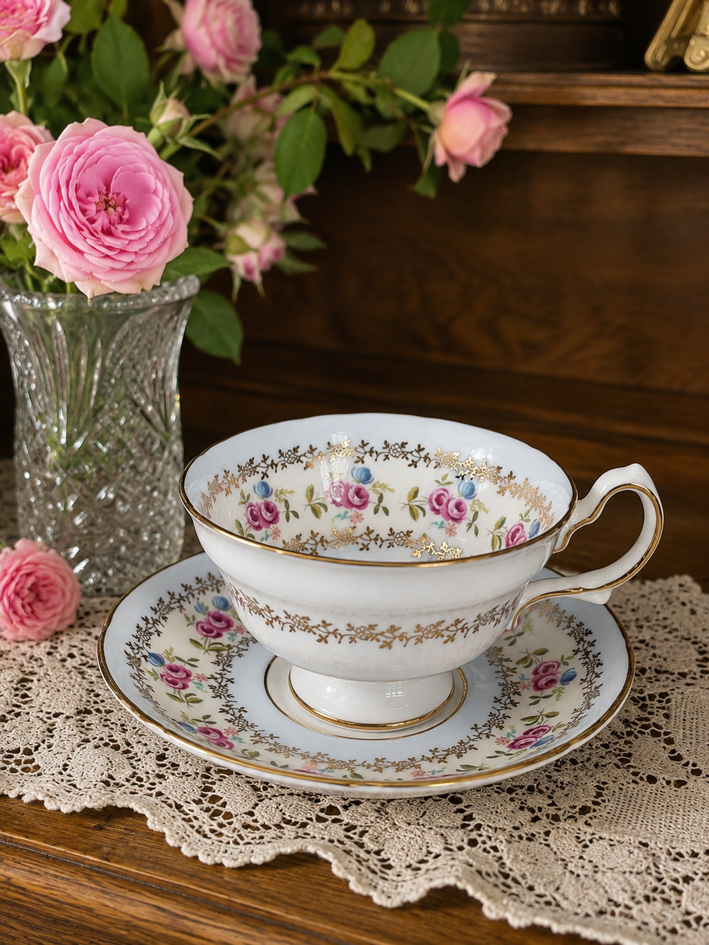 Royal Grafton Blue Floral Duo