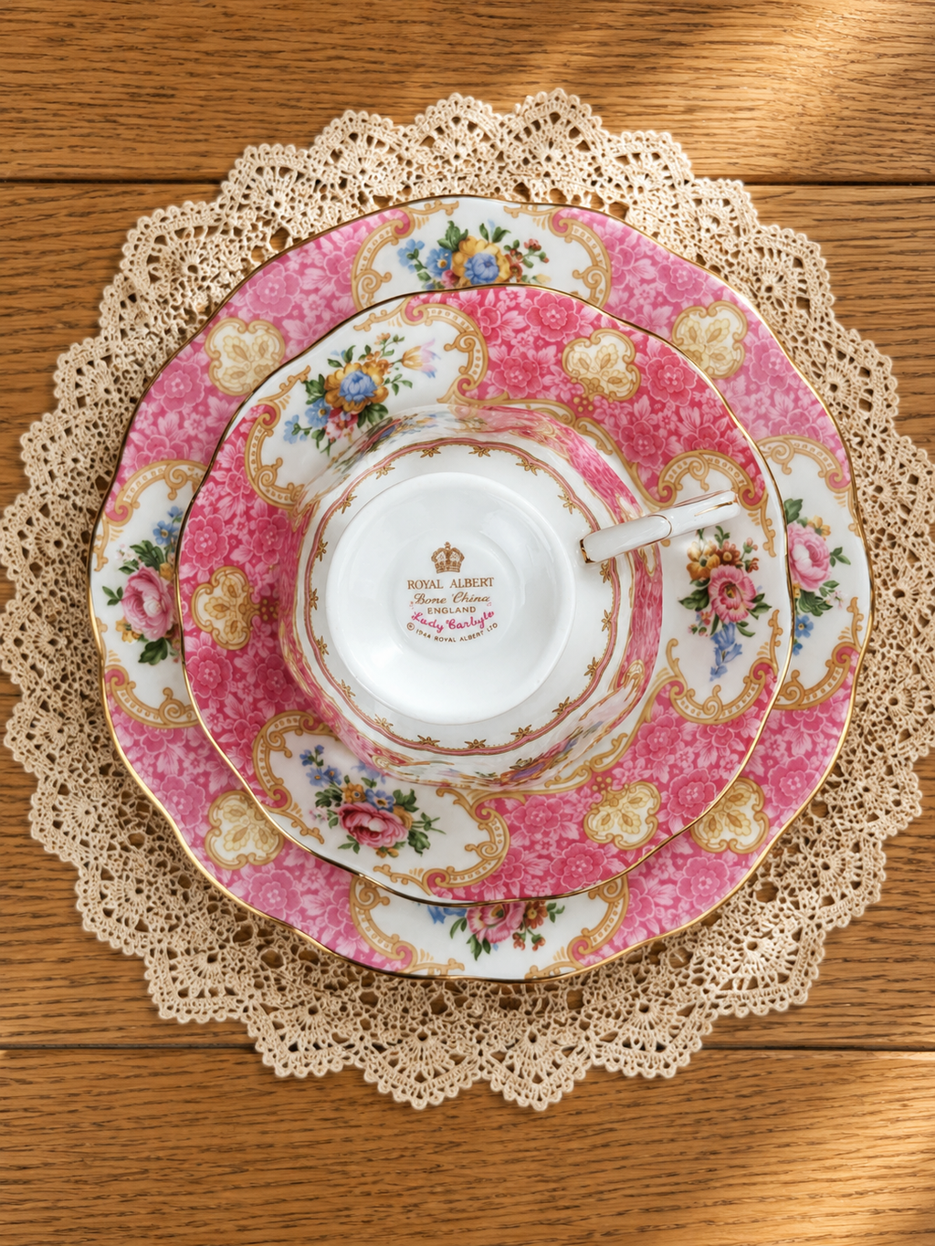 Royal Albert “Lady Carlyle” Trios