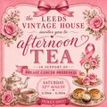Breast Cancer Awareness Afternoon Tea Ticket - Saturday 22nd August at 4:30pm until 6:30pm