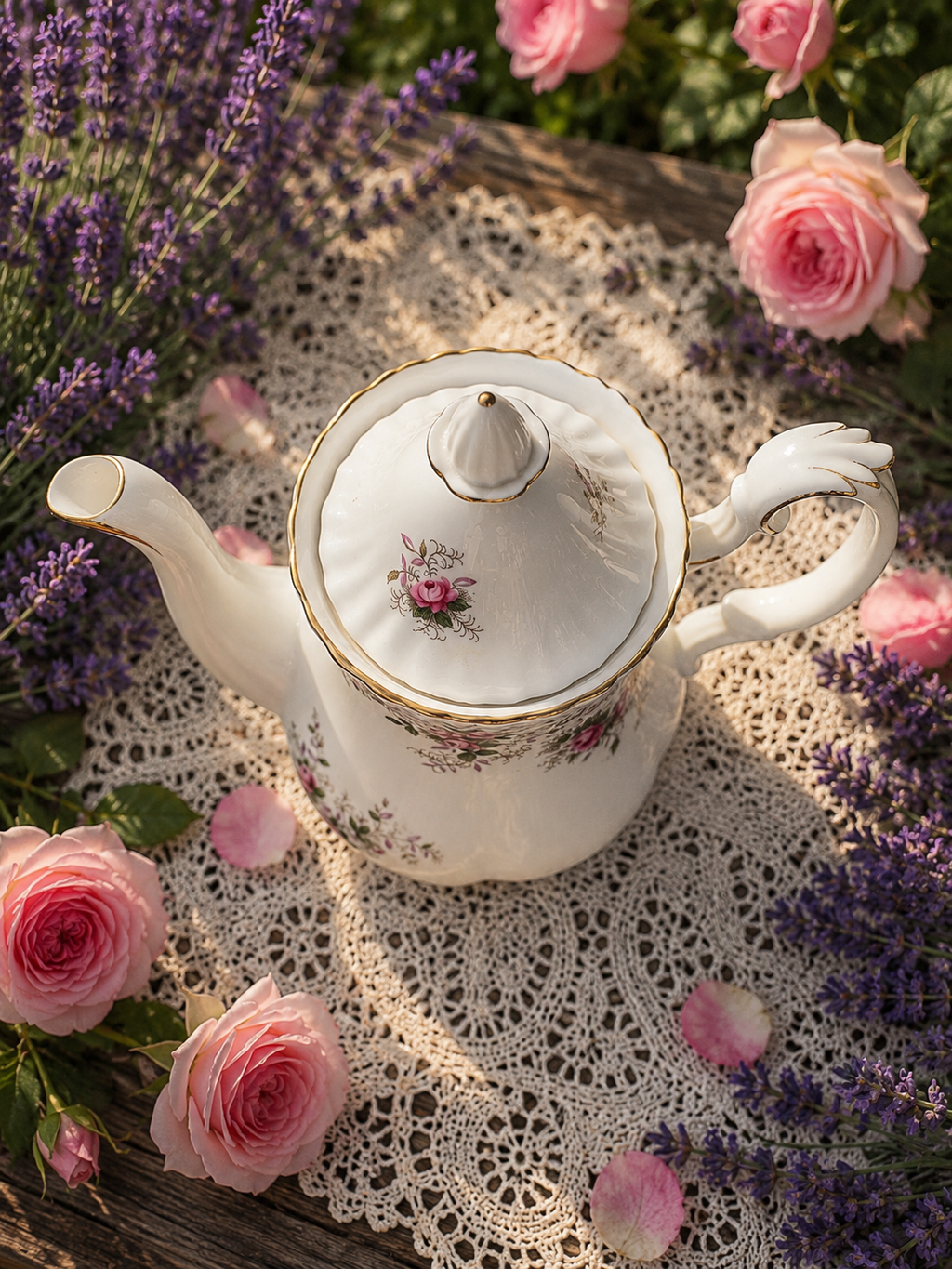 Royal Albert Lavender Rose Medium Coffee Pot