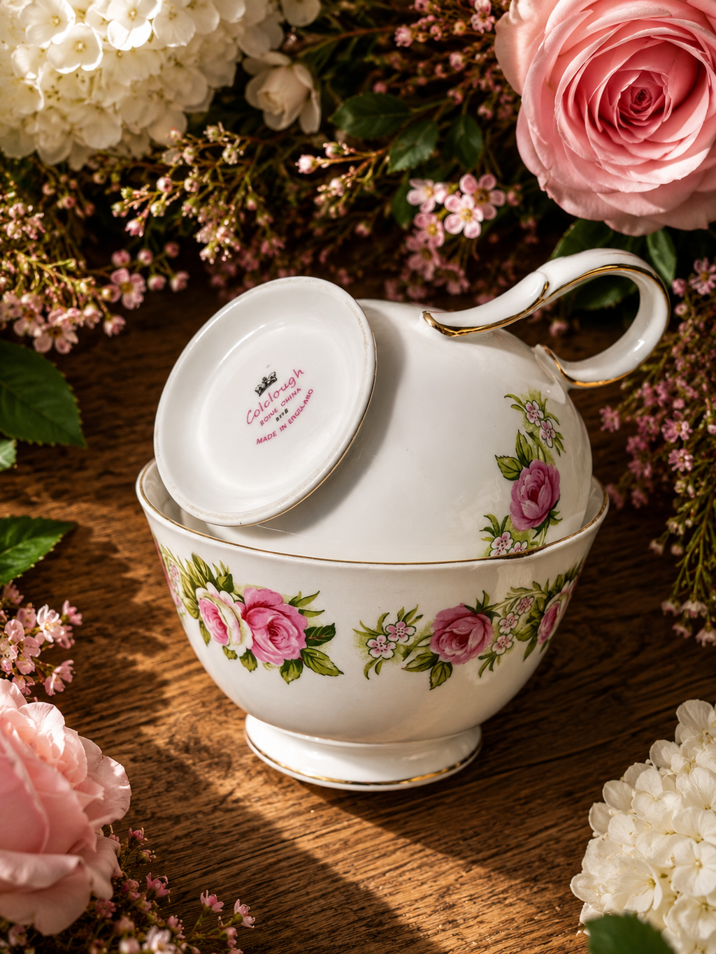 Colcough “Enchantment” Medium Milk Jug & Sugar Bowl