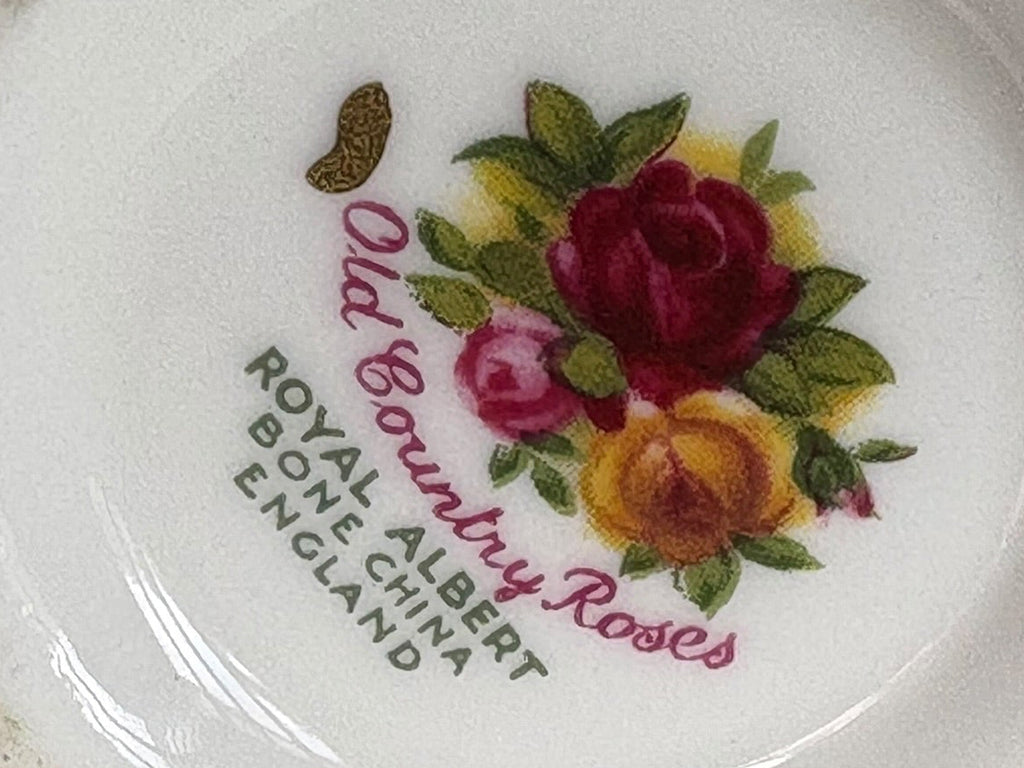 First Quality Royal Albert Old Country Roses Coffee Creamer & Sugar Bowl Set