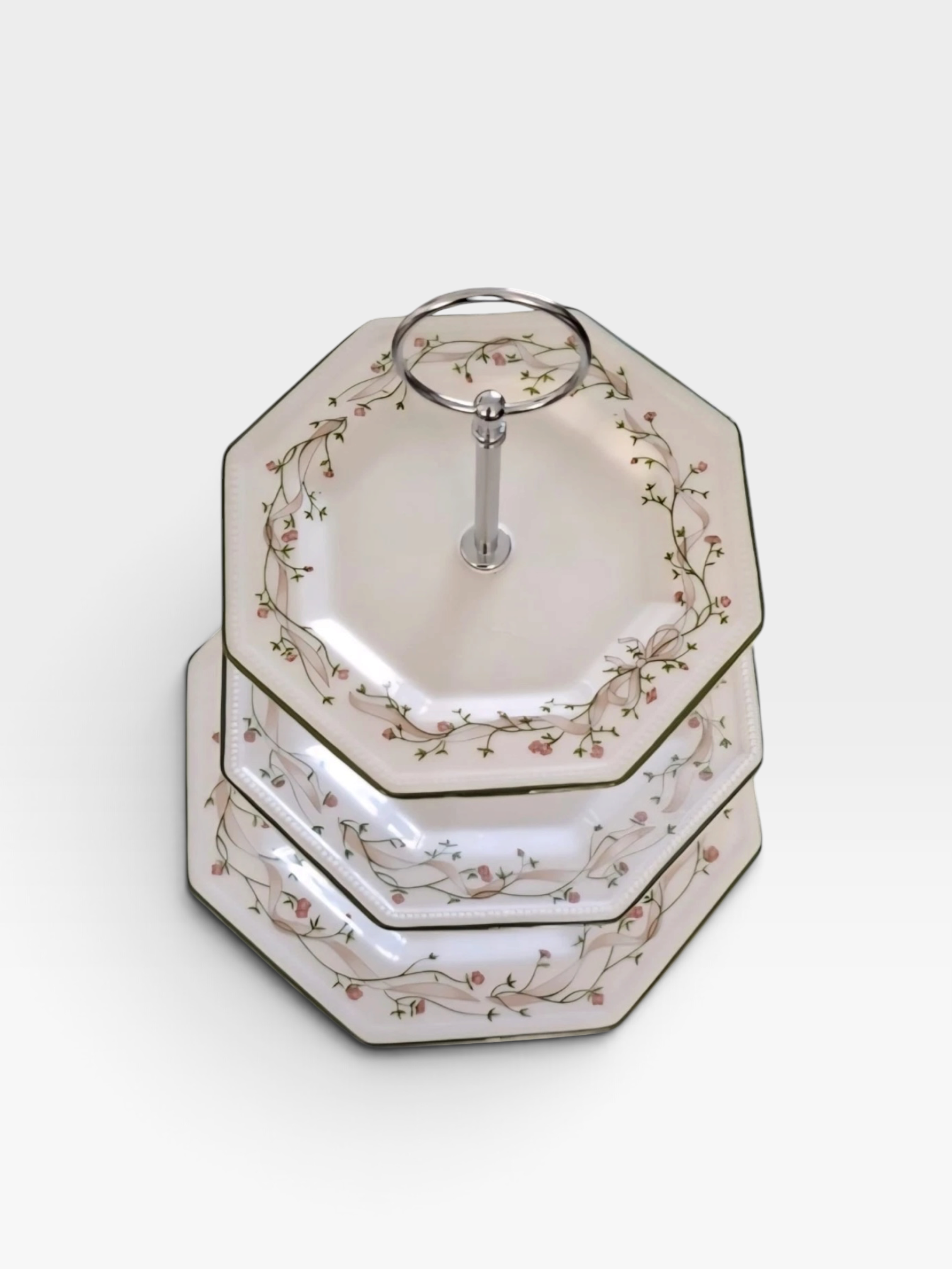 Eternal Beau. Johnson Brothers. 3 tier cake stand