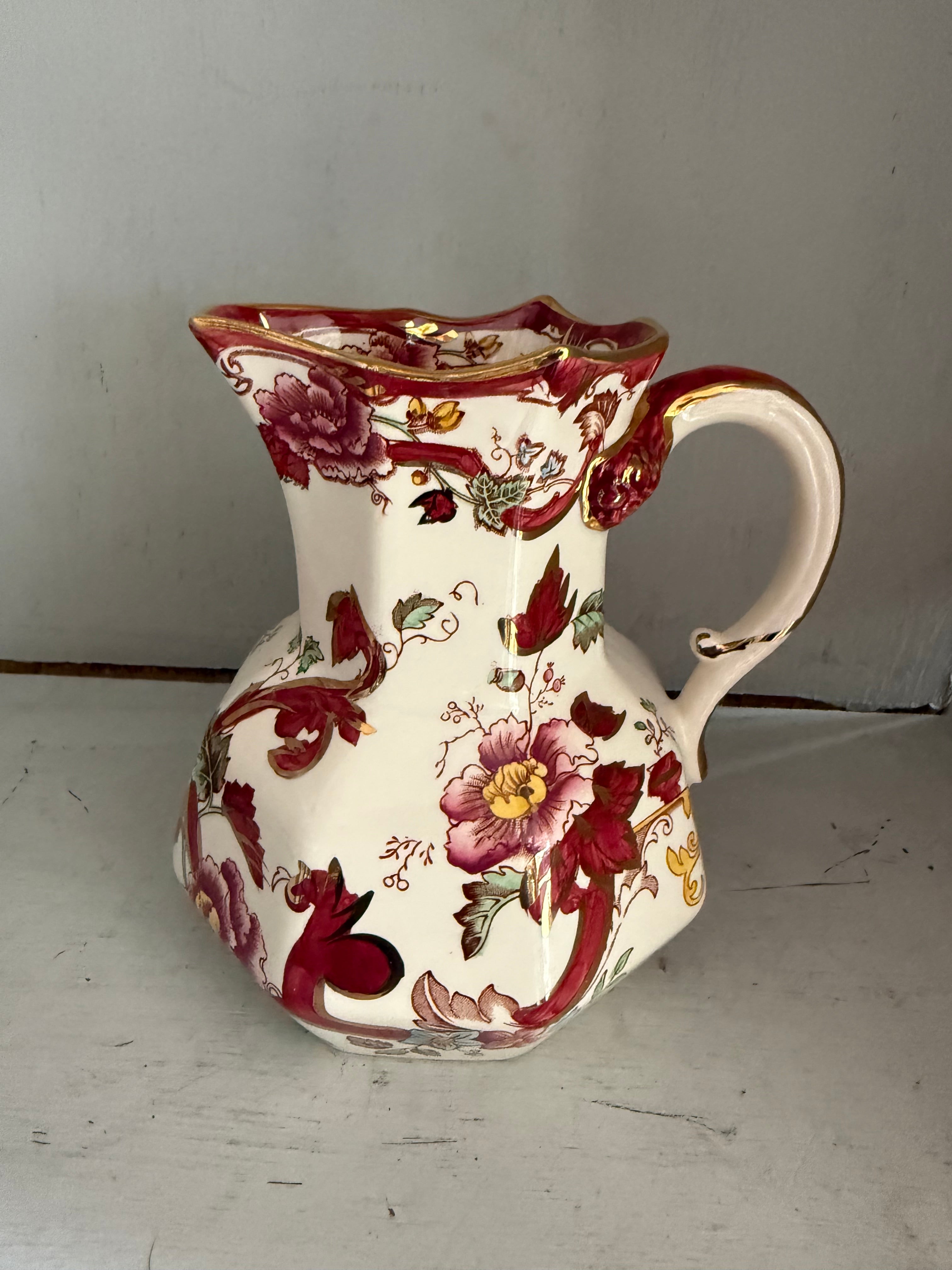 Masons. MANDALAY. Large Pitcher Jug