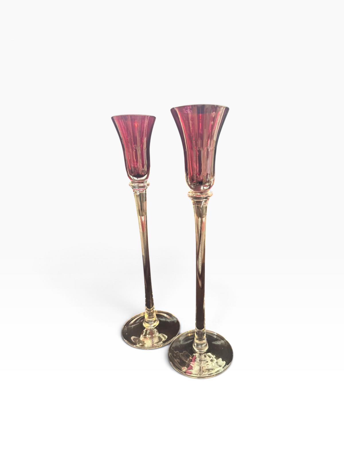 Tall Candlesticks. Matching Pair