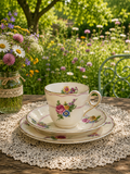 Orindley Floral Ceramic Trio