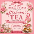 Breast Cancer Awareness Afternoon Tea Ticket - Saturday 22nd August at 1:30pm until 3:30pm (Copy 2)