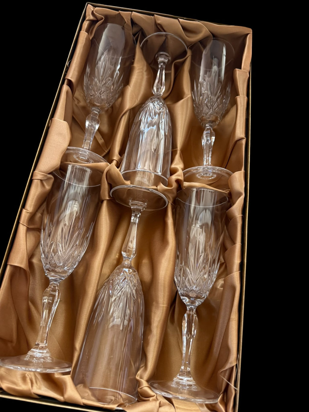 Set of 6 Vintage Champagne Coupes