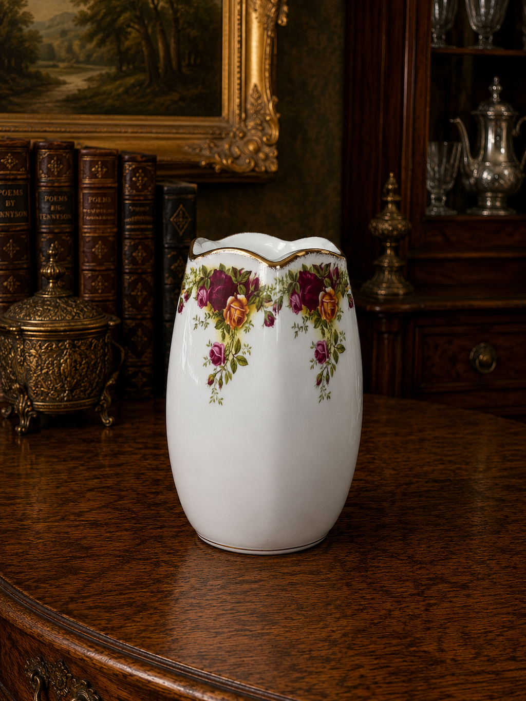 Royal Albert Old Country Roses Vase 1st Quality