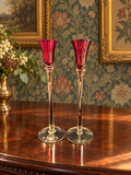 Tall Candlesticks. Matching Pair