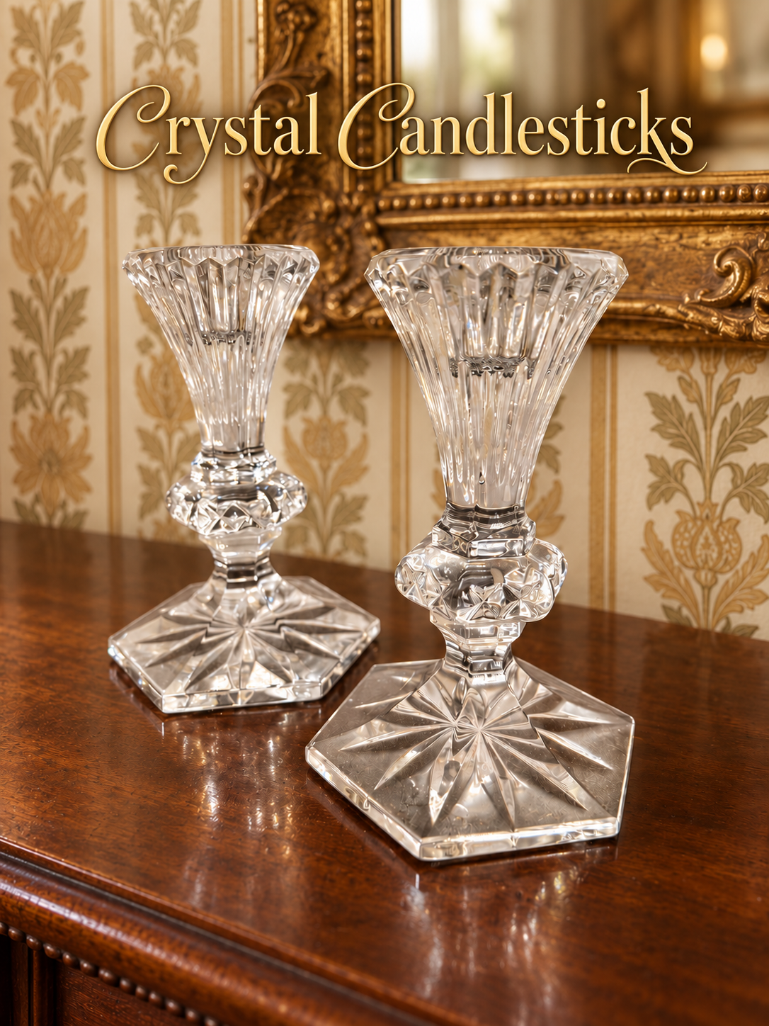 Crystal Candle Sticks