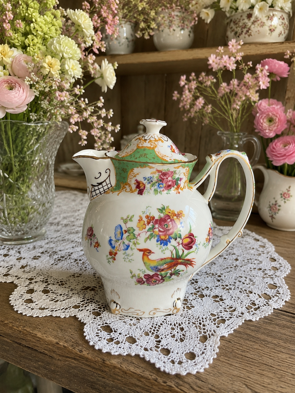 Paragon “Rockingham” Hot Chocolate Pot