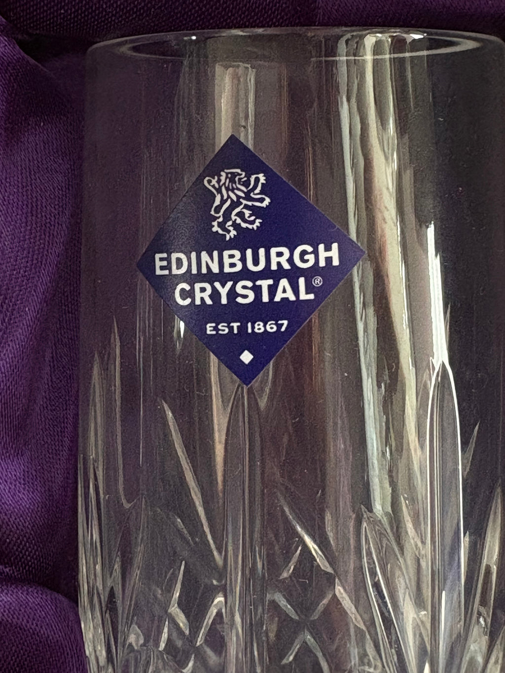 Edinburgh Crystal Champagne Glasses
