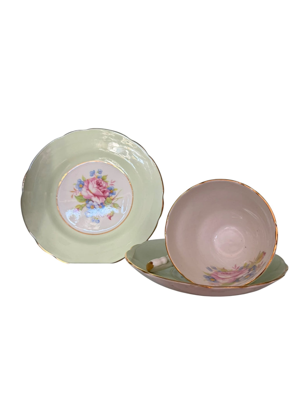 Vintage Fine Bone China Trio – ‘Dainty’ Pattern