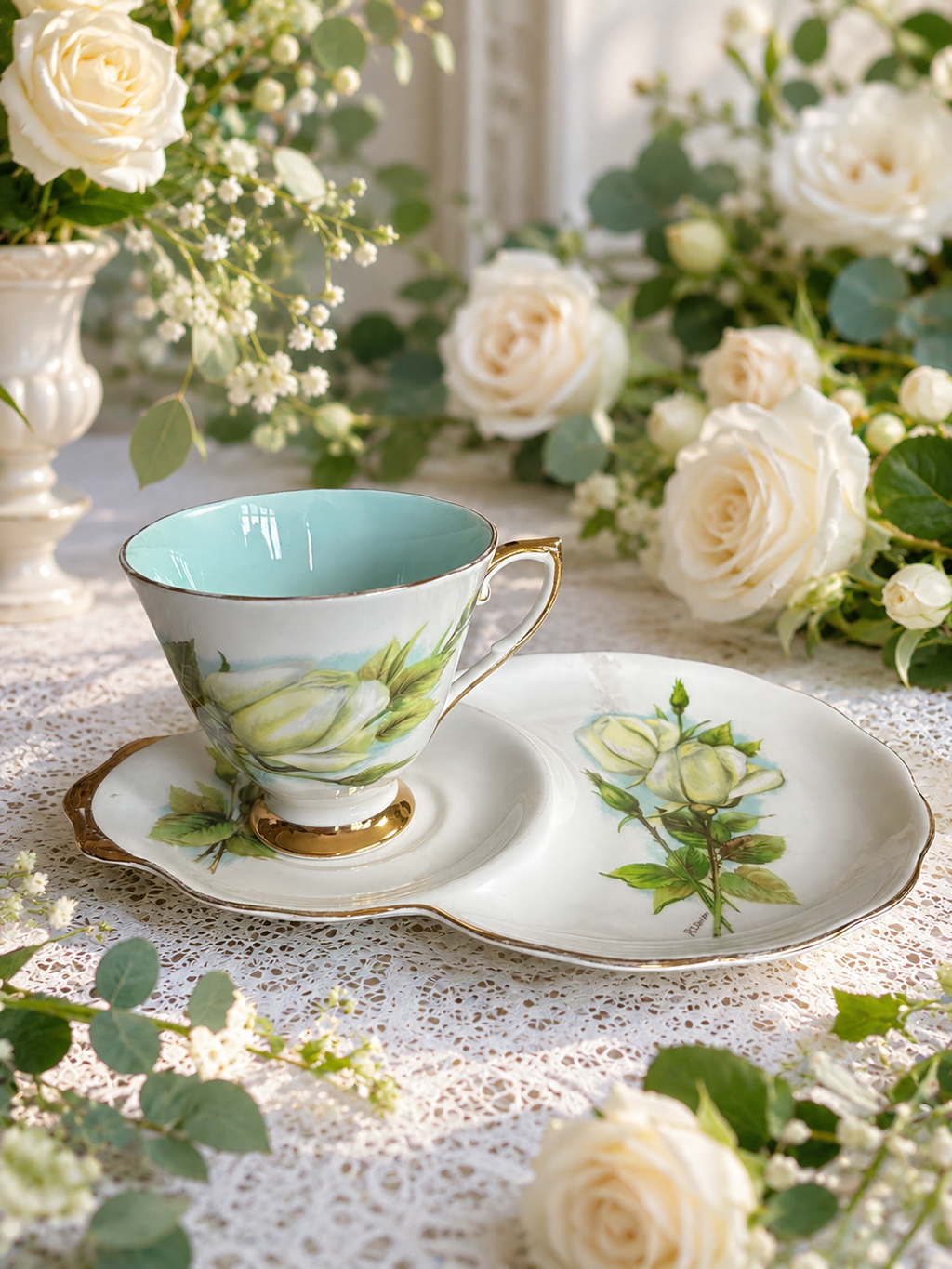 Roslyn Fine Bone China Tennis Set