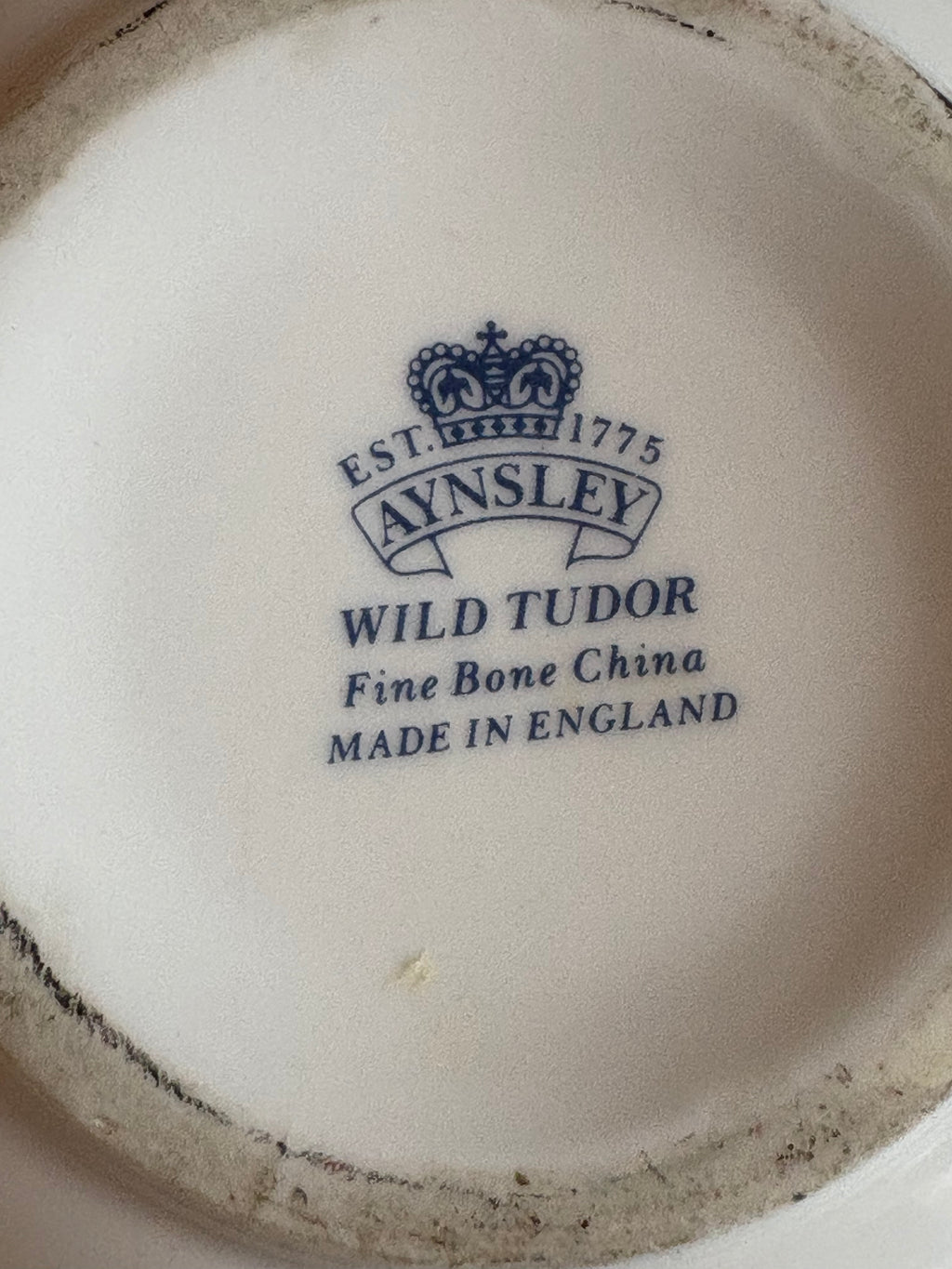 Aynsley “Wild Tudor” Set Of 2 Small Vases