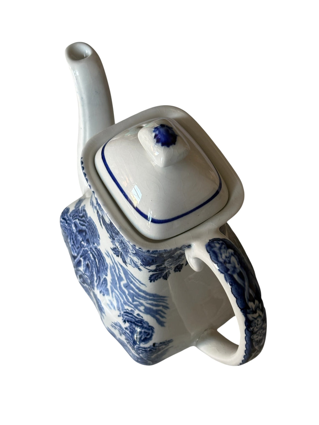 Wedgwood Blue & White Coffee Pot