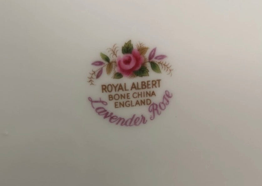Royal Albert Lavender Rose Set of 6 Desert Plates