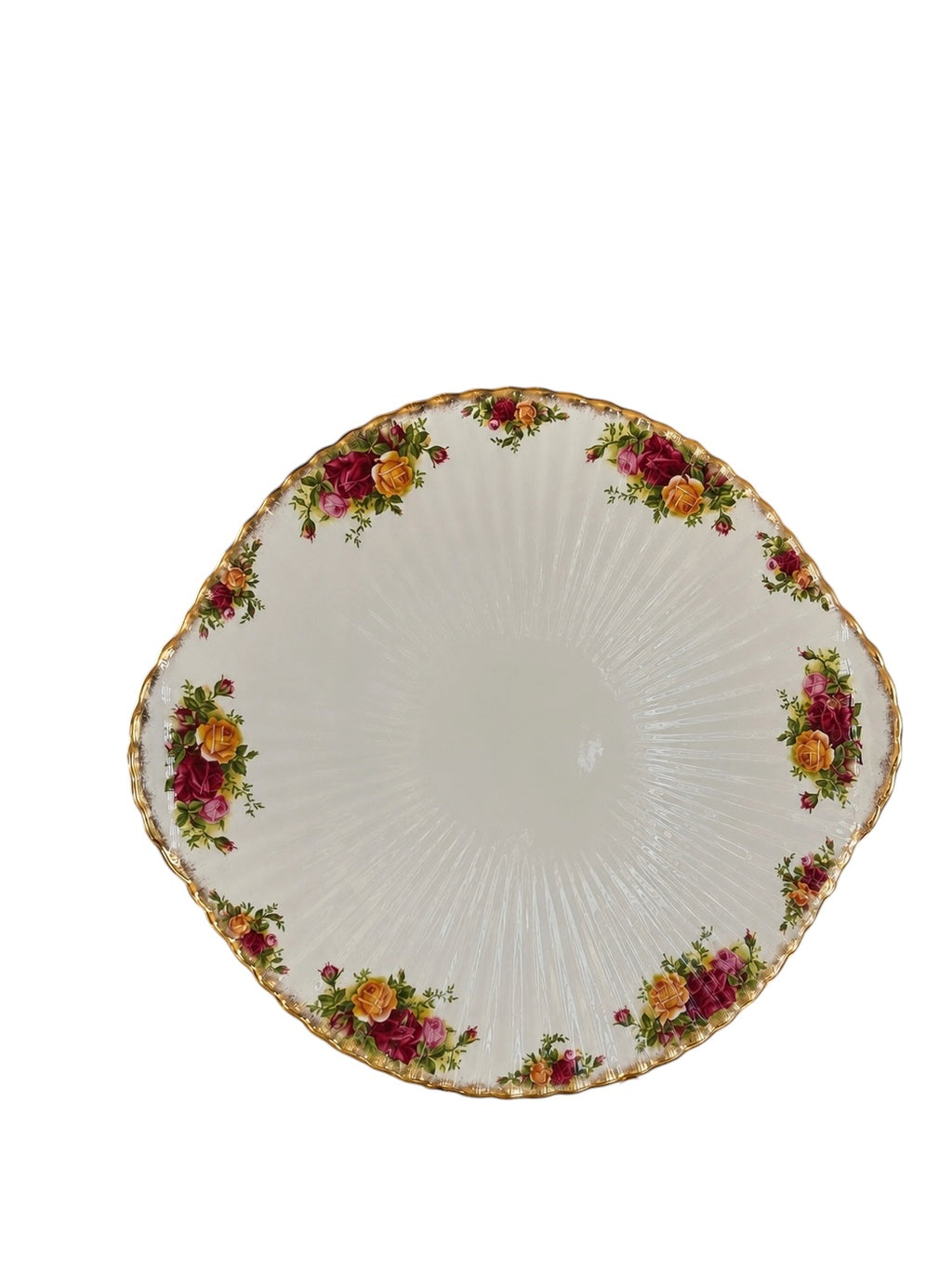 Royal Albert Old Country Roses Large Gateau Plate 2nd Quality