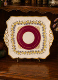 Vintage Tuscan Fine Bone China Cake