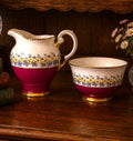 Vintage Tuscan Fine Bone China Milk Jug & Sugar Bowl