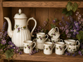Royal Worcester Bacchanal Coffee Set