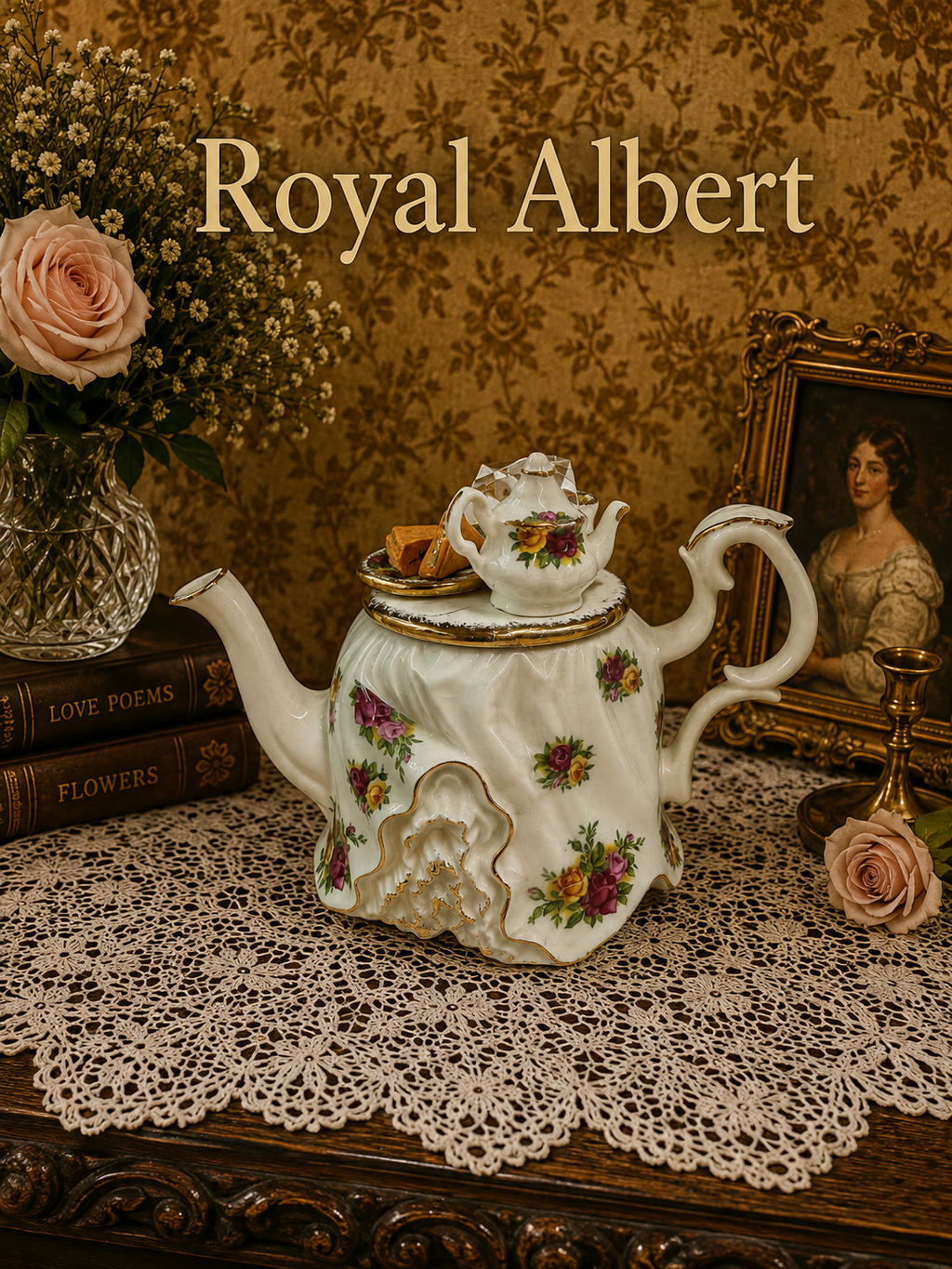 Royal Albert Novelty Teapot