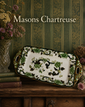 Masons Chartreuse Platter