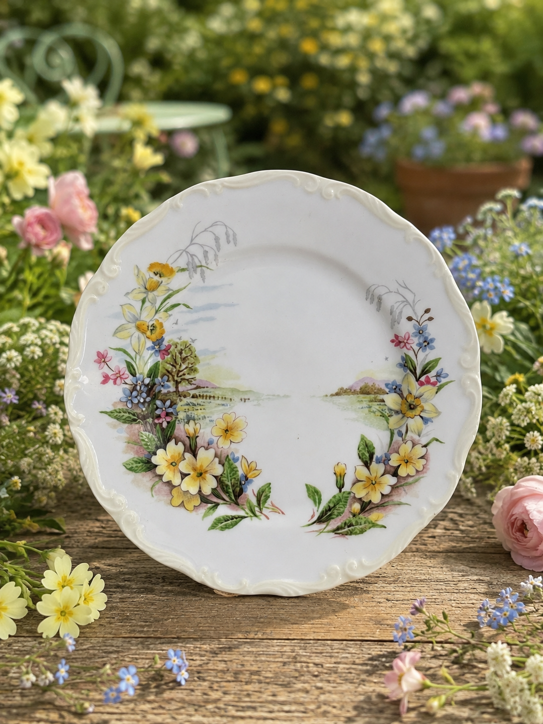 Royal Albert Cottage Garden Year Series – Four Seasons Plates