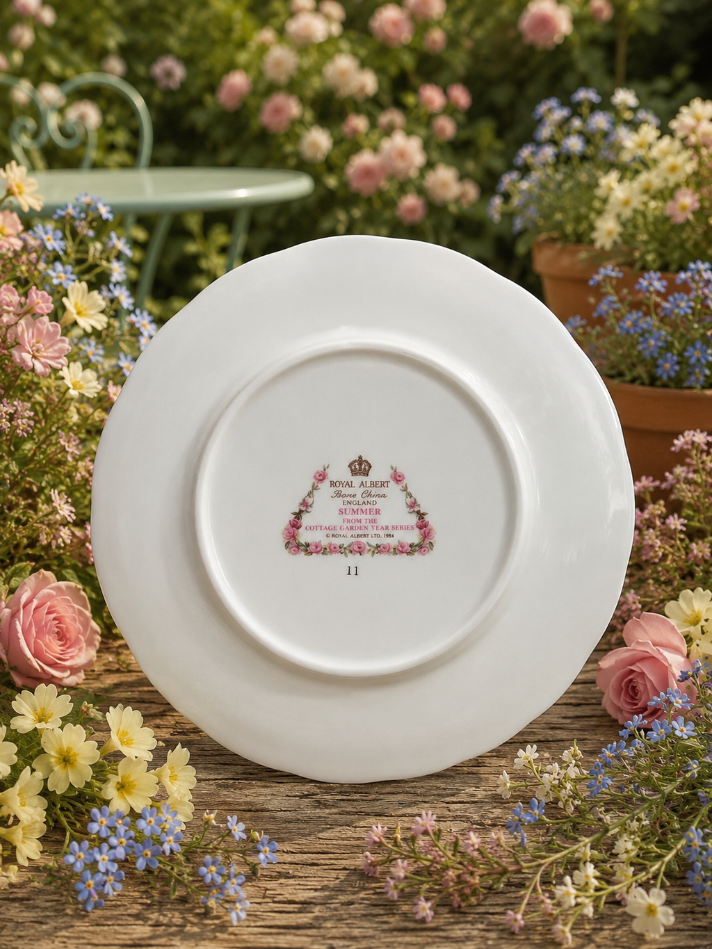Royal Albert Cottage Garden Year Series – Four Seasons Plates