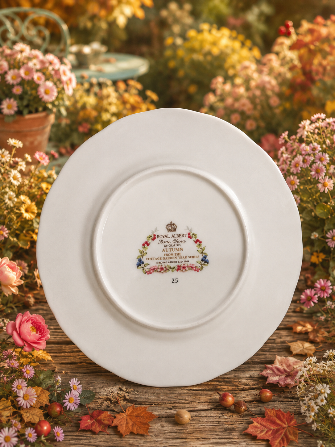 Royal Albert Cottage Garden Year Series – Four Seasons Plates