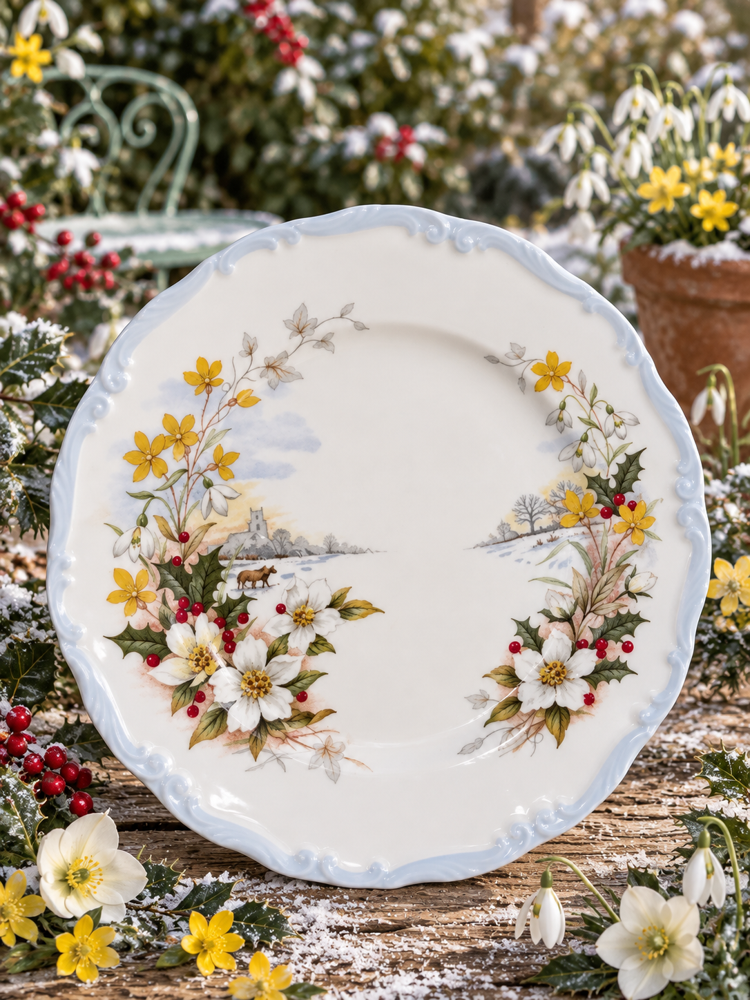 Royal Albert Cottage Garden Year Series – Four Seasons Plates