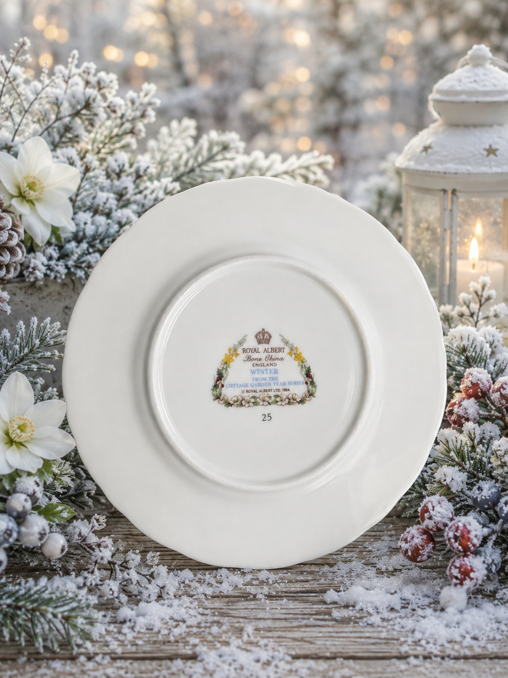 Royal Albert Cottage Garden Year Series – Four Seasons Plates