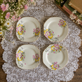 Paragon “Apple Blossom” Set of 4 Biscuit Dishes