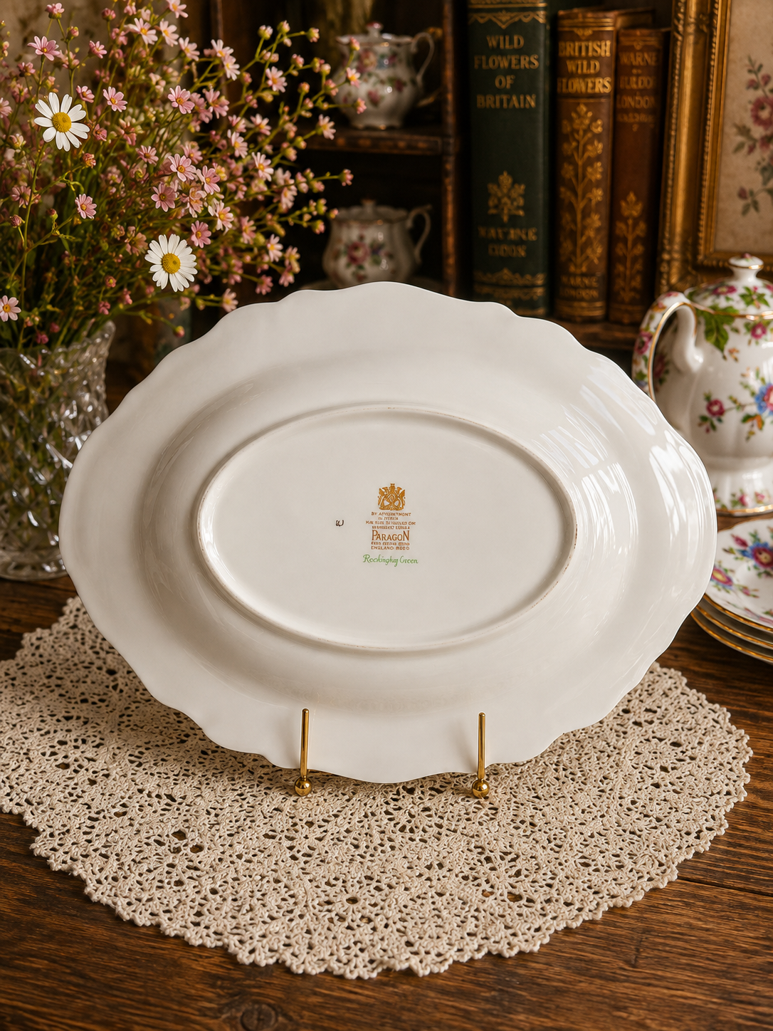 Paragon “Rockingham” Oval Dish