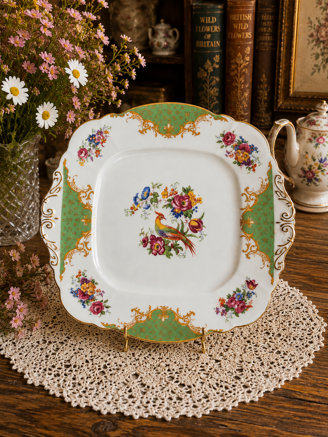 Paragon “Rockingham” Cake Plate