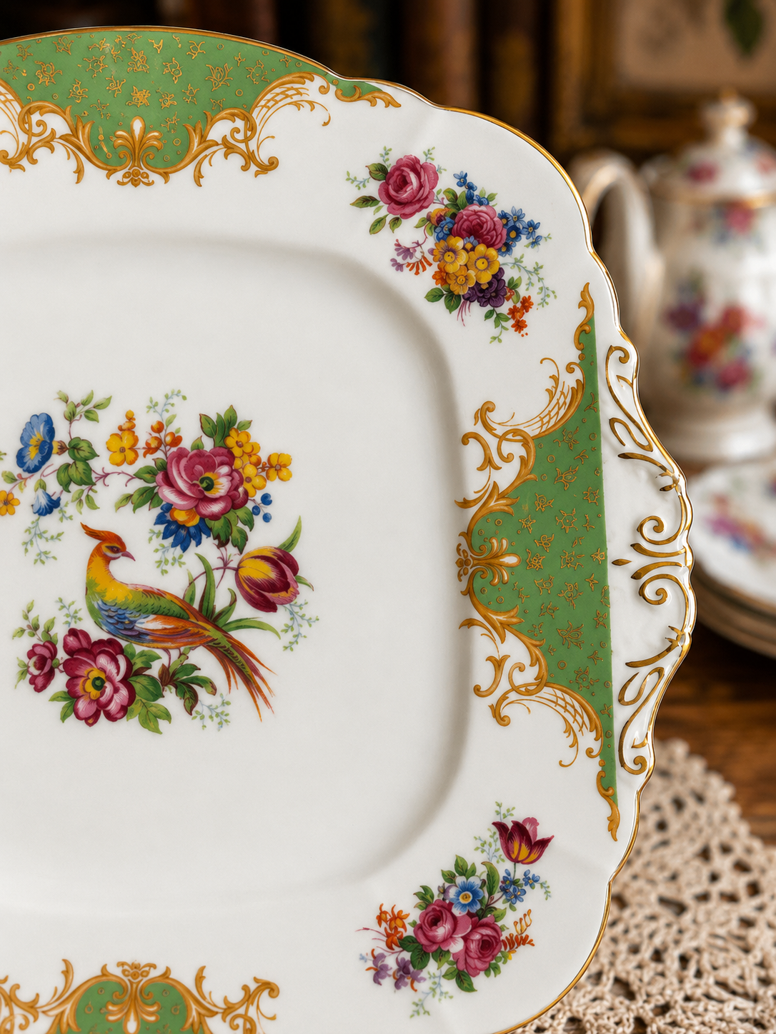 Paragon “Rockingham” Cake Plate