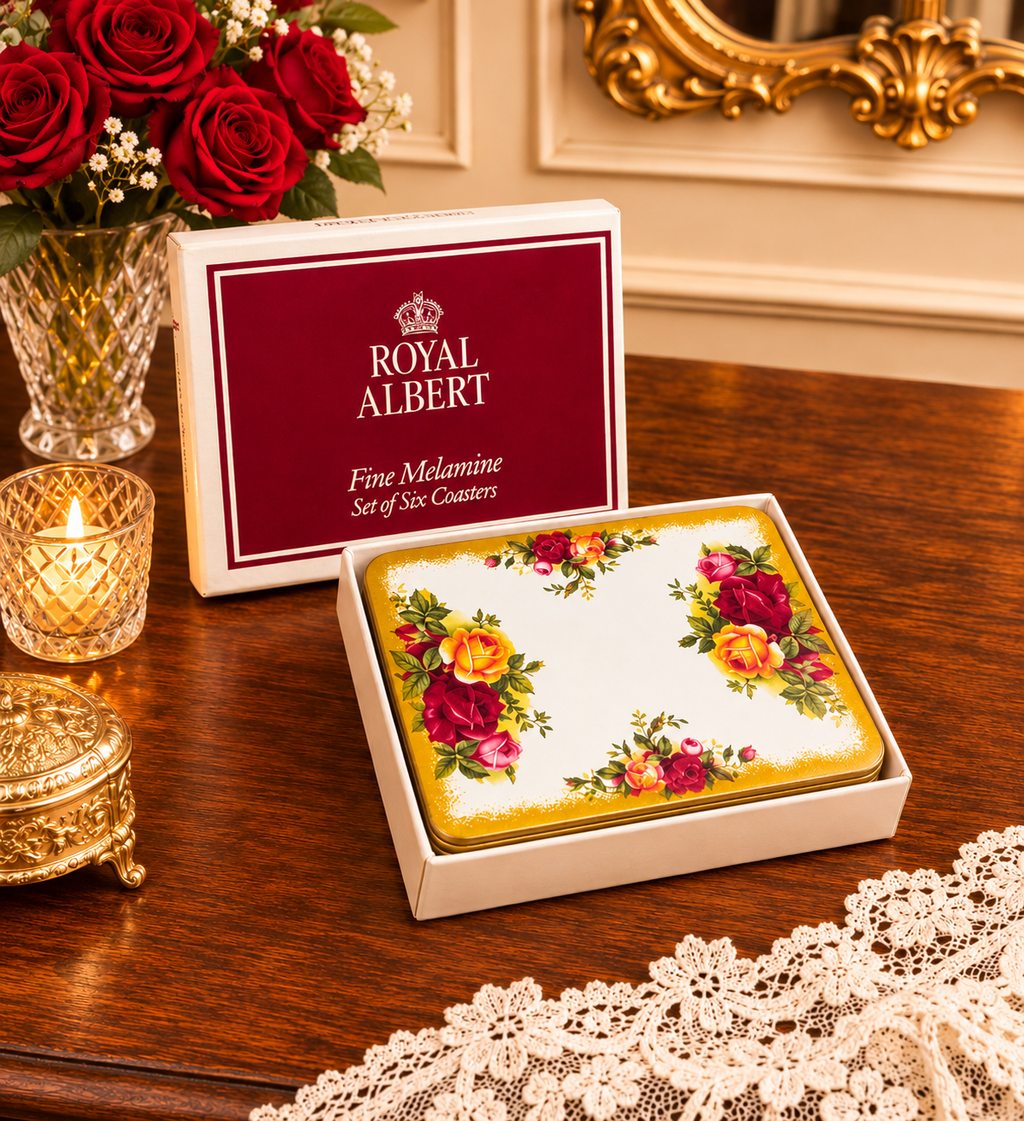 Royal Albert Old Country Roses Genuine Coasters Set of 6