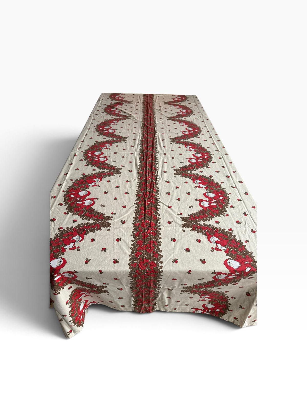 Vintage Tablecloth. Christmas Design