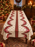 Vintage Tablecloth. Christmas Design