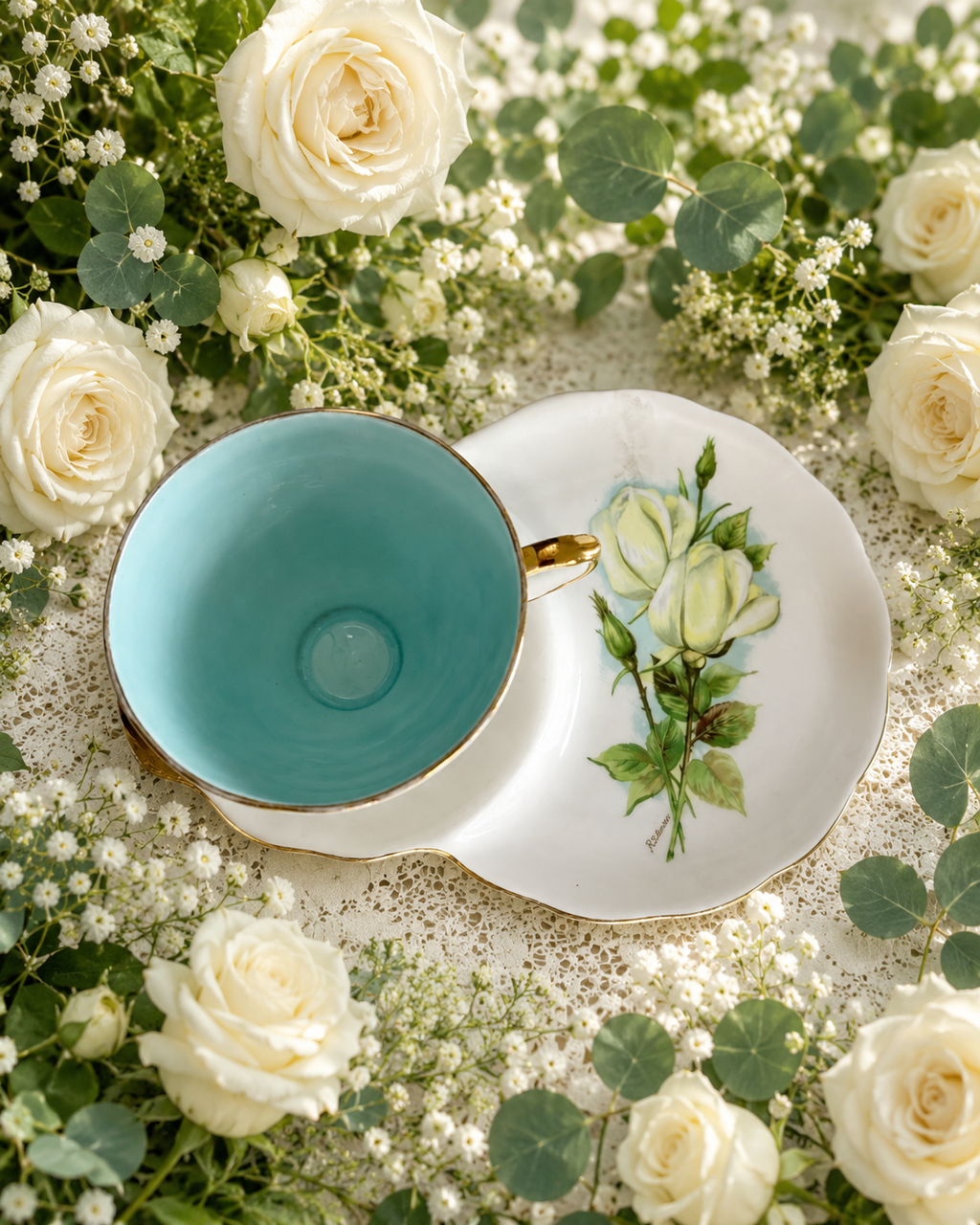 Roslyn Fine Bone China Tennis Set