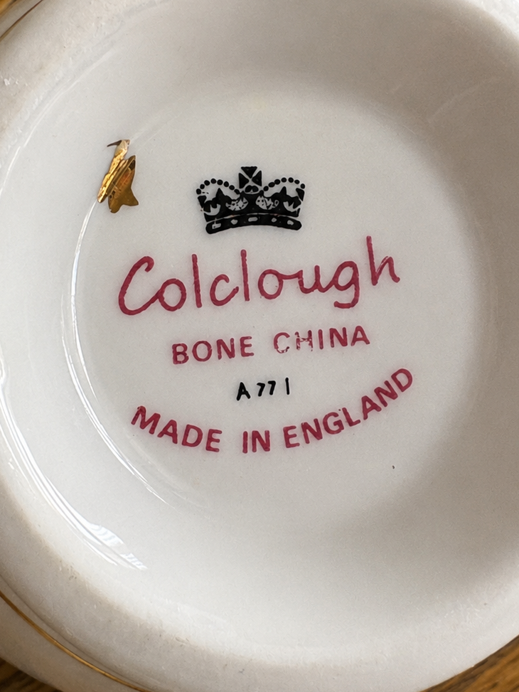 Colclough Ivy Leaf English China Duo