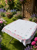 Hand Embroidered Table Cloth
