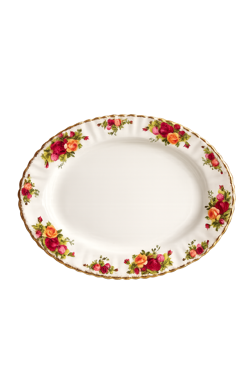 Royal Albert Old Country Roses Small Oval Platter - 2nd Quality