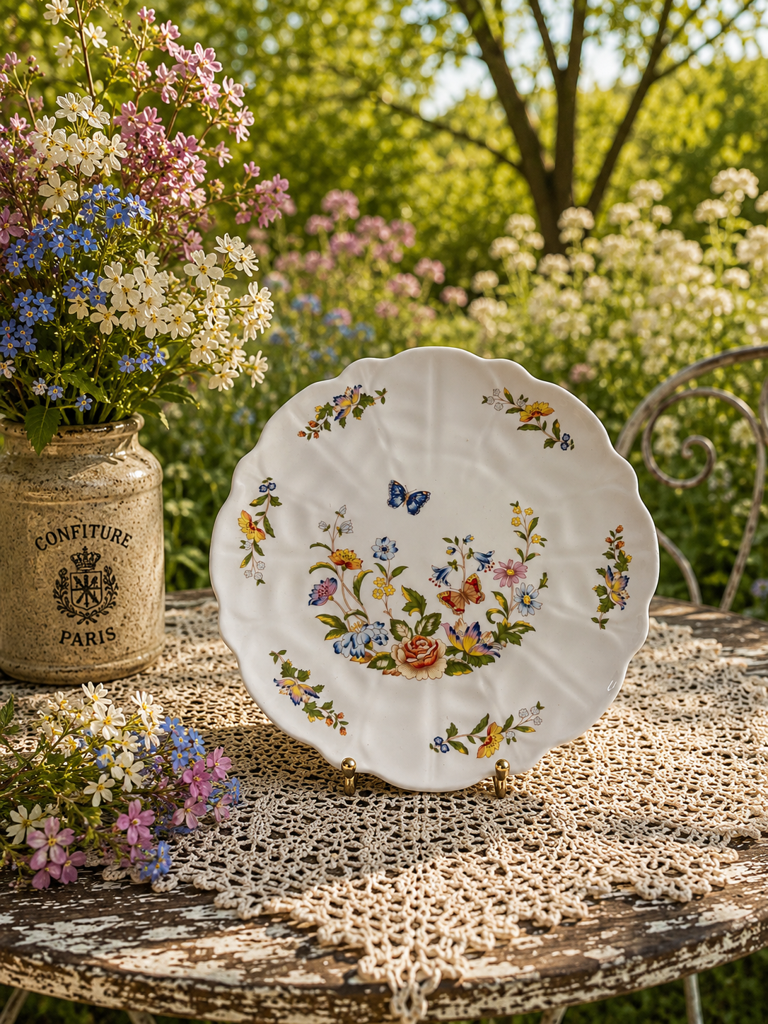 Aynsley “Cottage Garden” Display Plate
