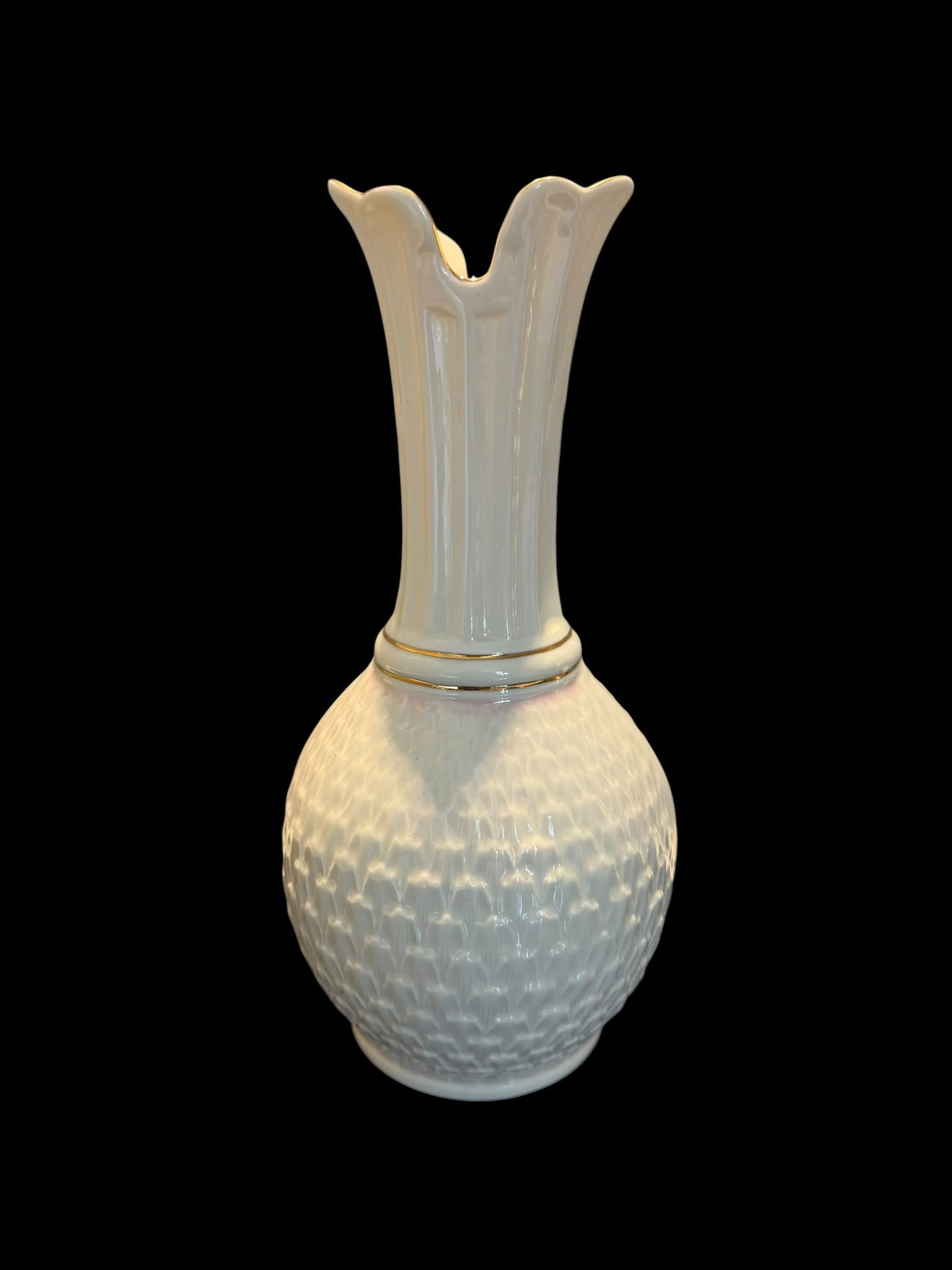 Belleek Large Jungle Vase - Made in Ireland