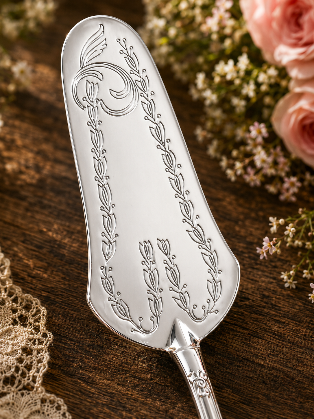 Patterned Cake Slice