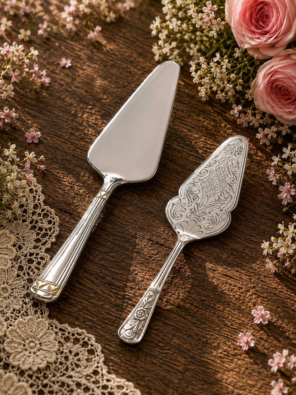 Set of 2 Cake Servers